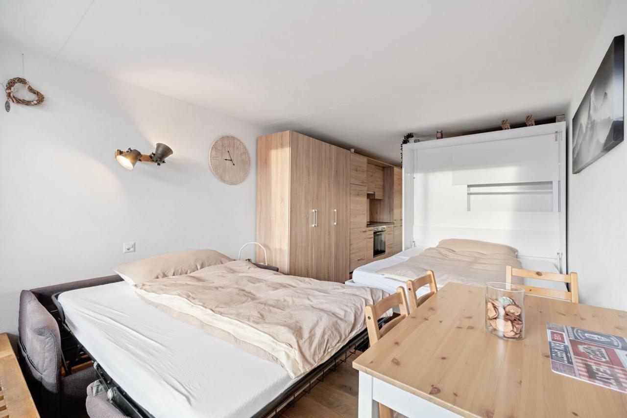 Chaleureux Studio A Anzere, Accessible A Ski, Proche De Tout Eksteriør billede