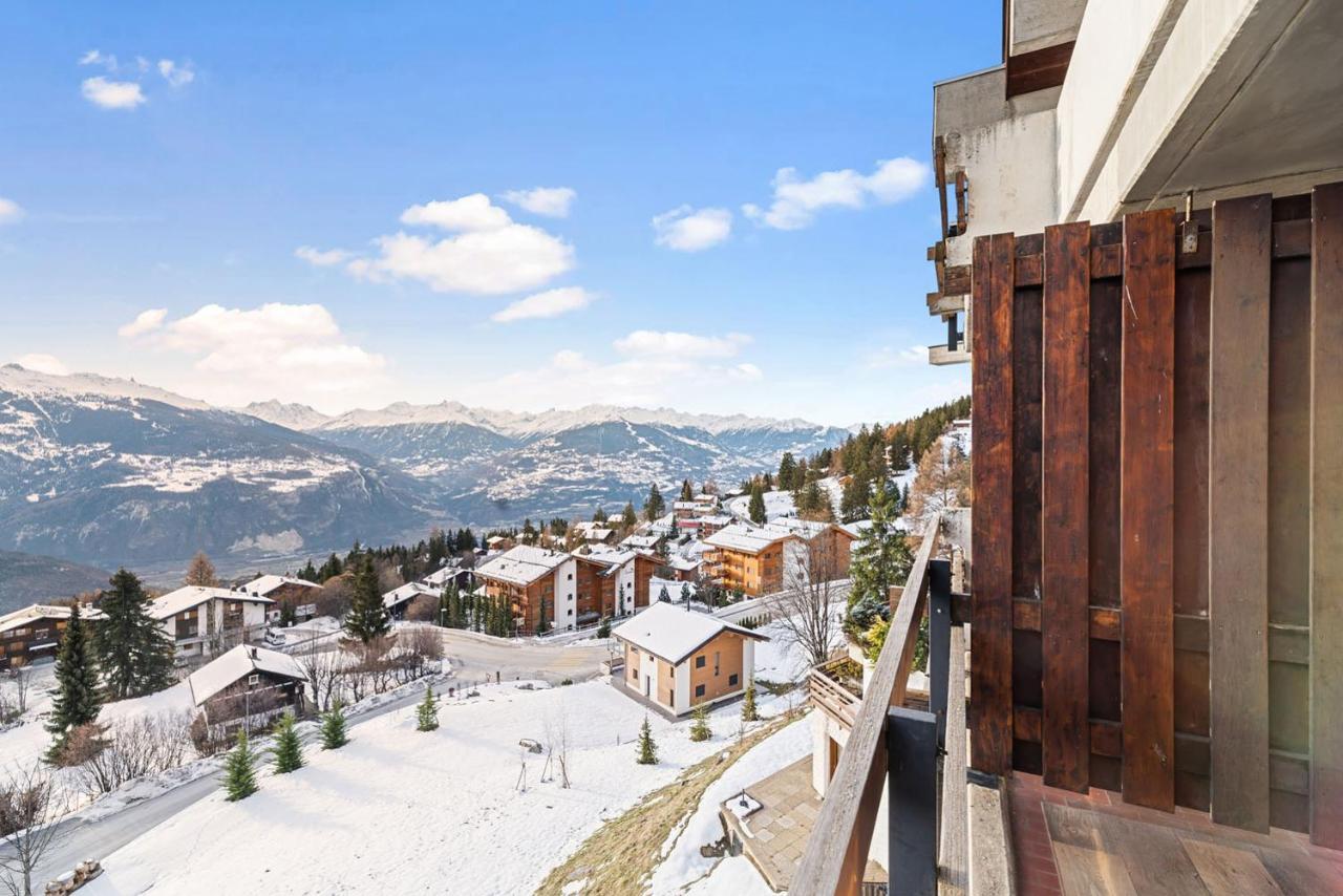 Chaleureux Studio A Anzere, Accessible A Ski, Proche De Tout Eksteriør billede